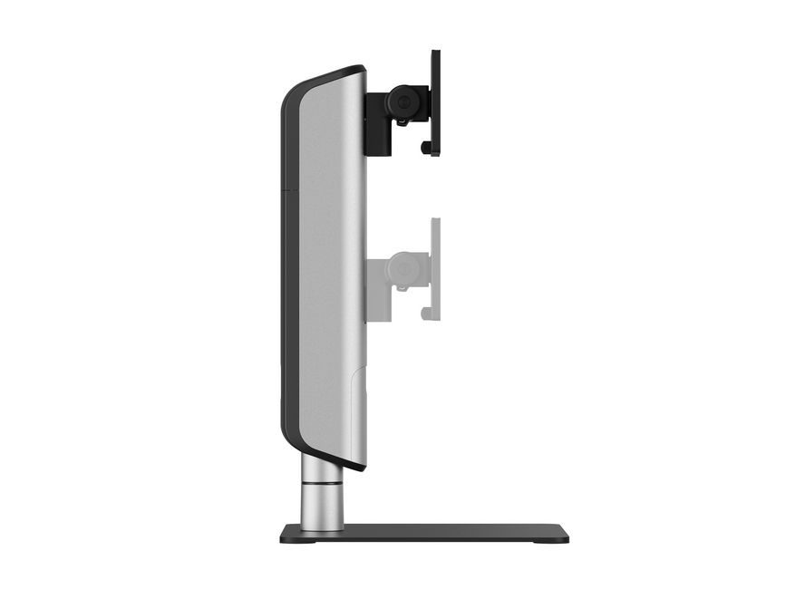 Equip Tischfuß 17-49/1TFT 360° Robust/Freist. 18Kg silber