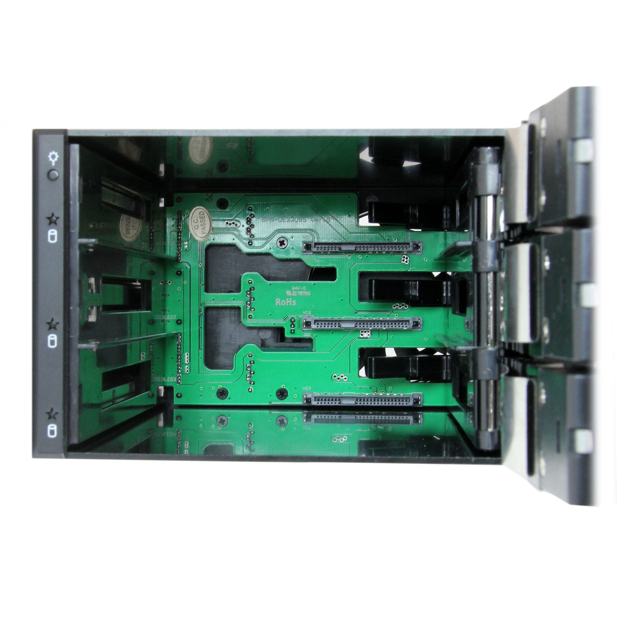 3 BAY MOBILE RACK BACKPLANE .