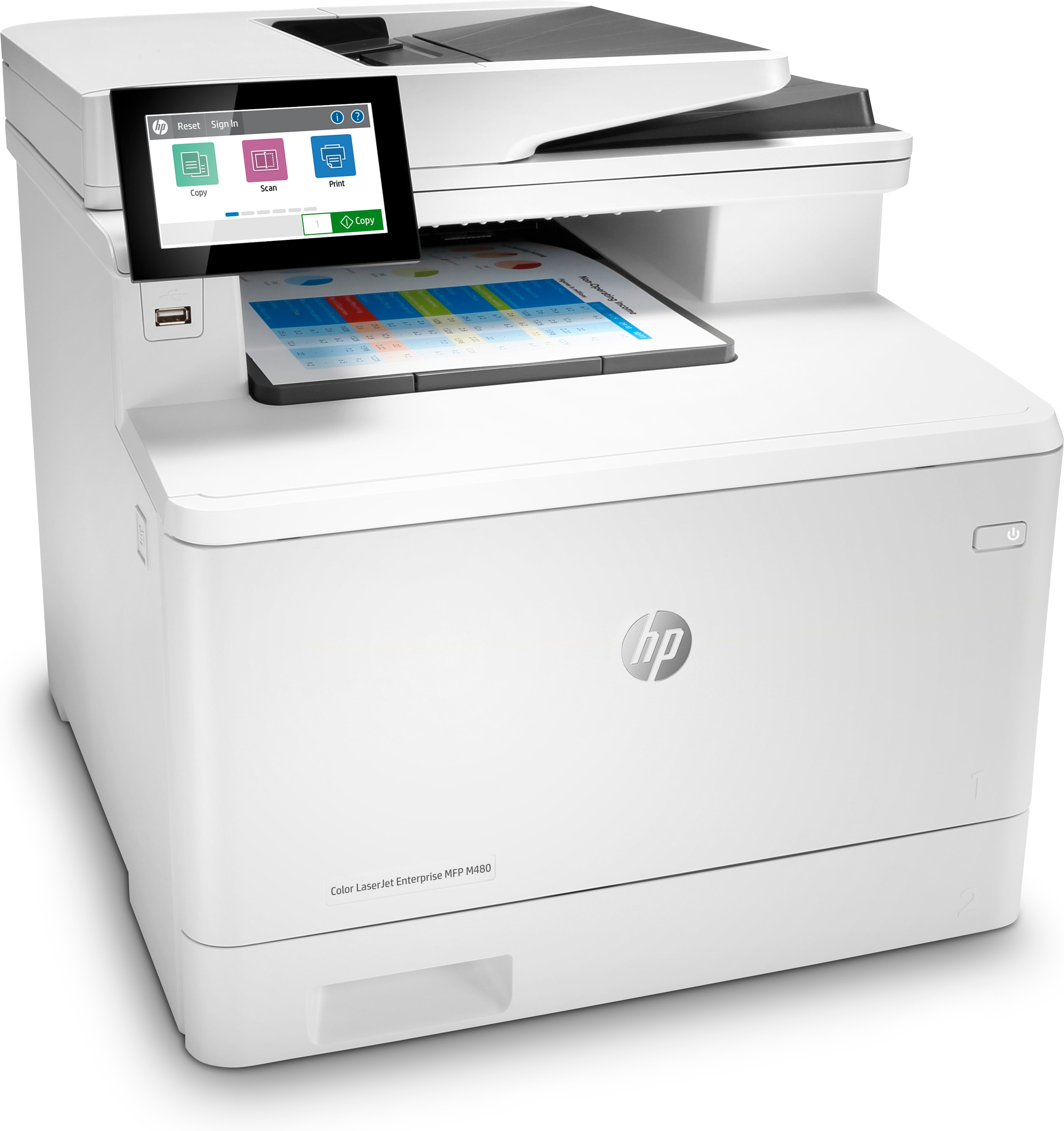 HP Color Laserjet Enterprise M480f 3QA55A#B19