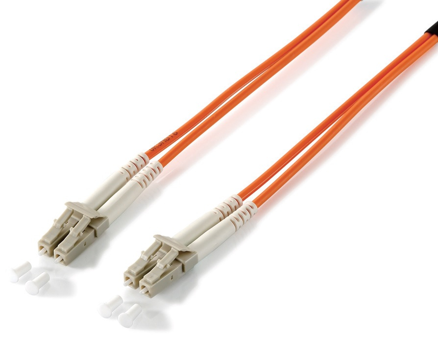 Equip Patchkabel LC->LC 1.00m Multimode Duplex OM1 orange Polybeutel