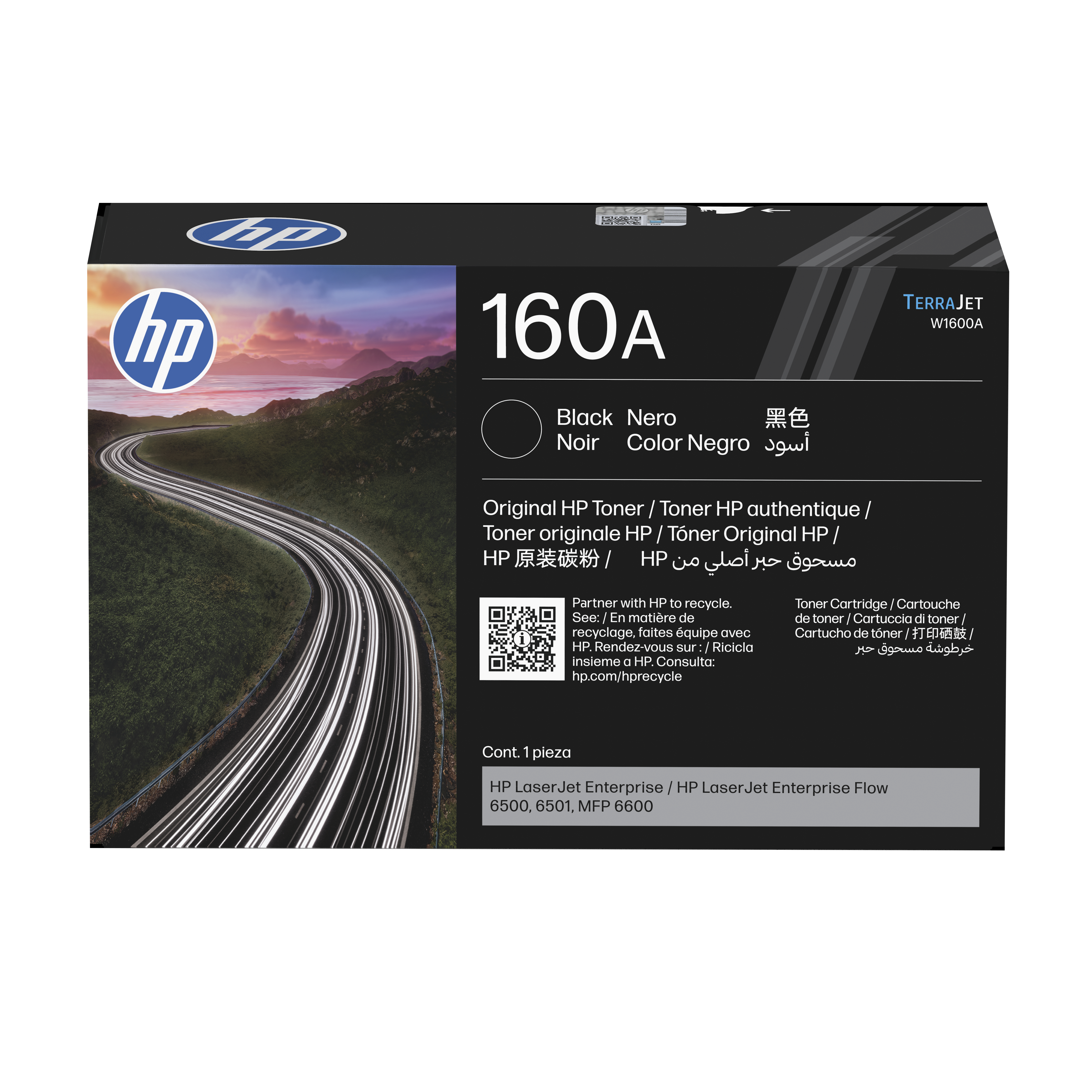 HP 1600A (W1600A) schwarz Tonerkartusche