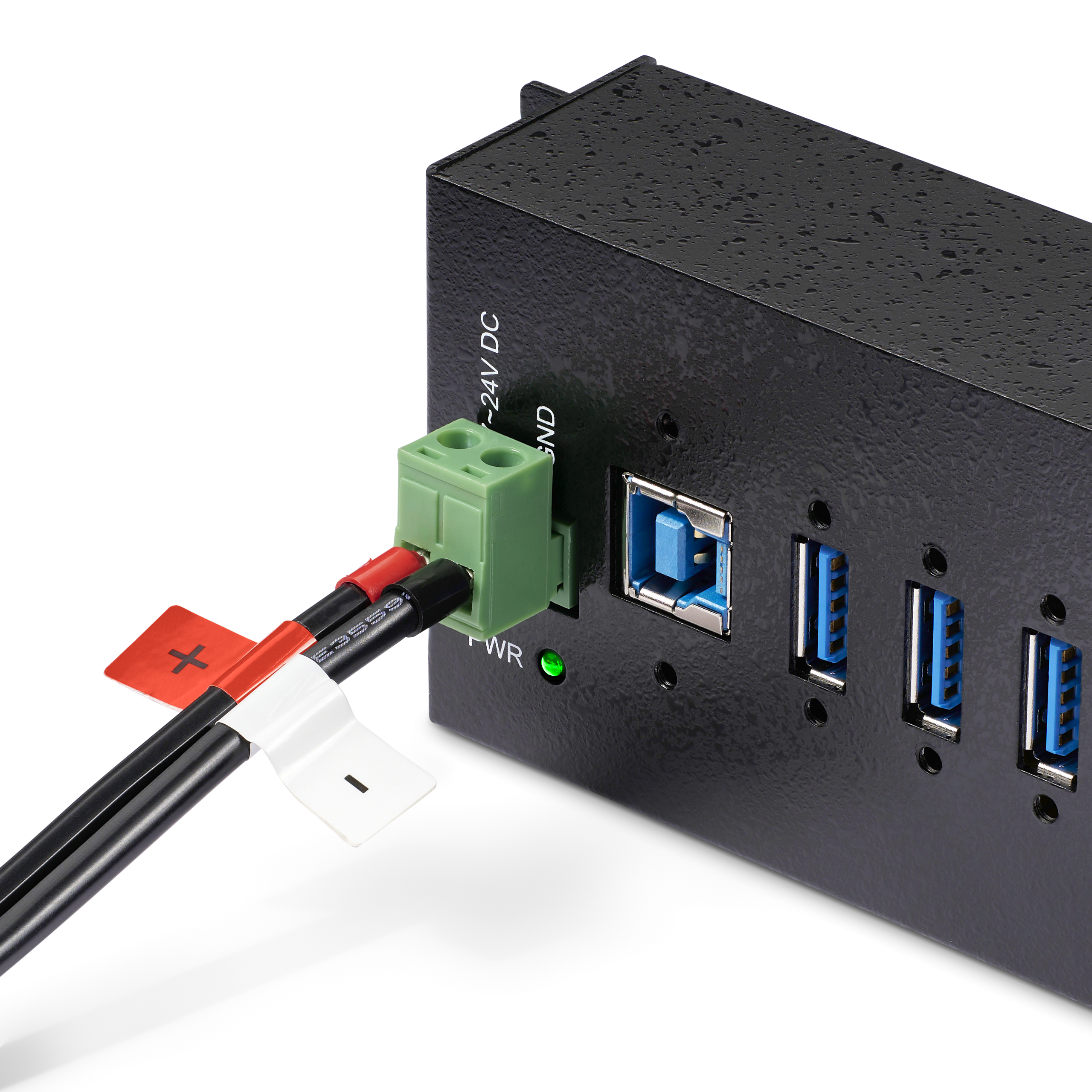 DC POWER ADAPTER - 24V/6.6A EXTERNAL USB HUB POWER SUPPLY