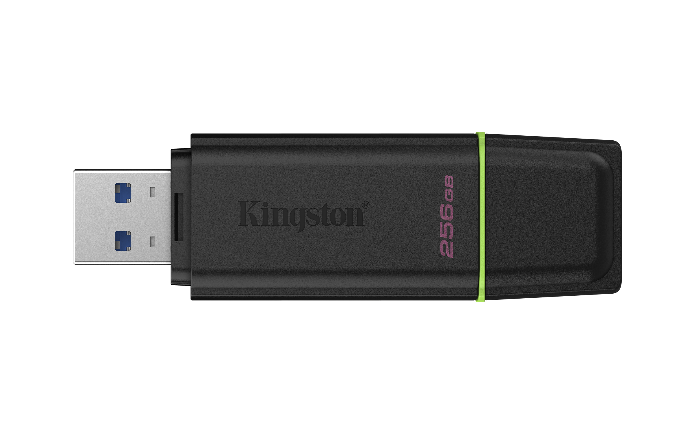 KINGSTON 256GB Portable USB 3.2 Gen 1 DataTraveler Exodia Black/Green