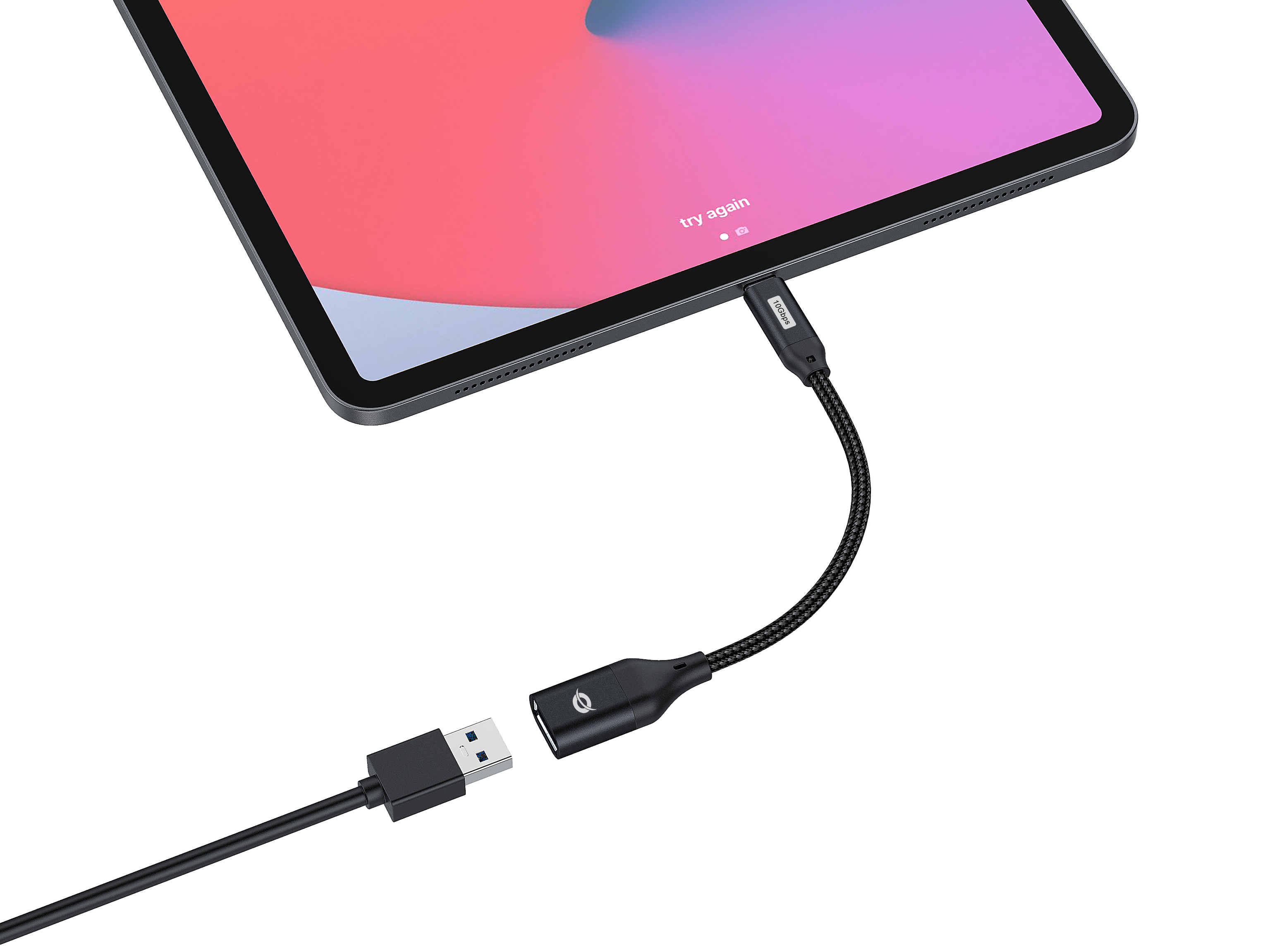 CONCEPTRONIC Adapter USB-C3.2->USB-A3.0 10Gbs 0.20m sw