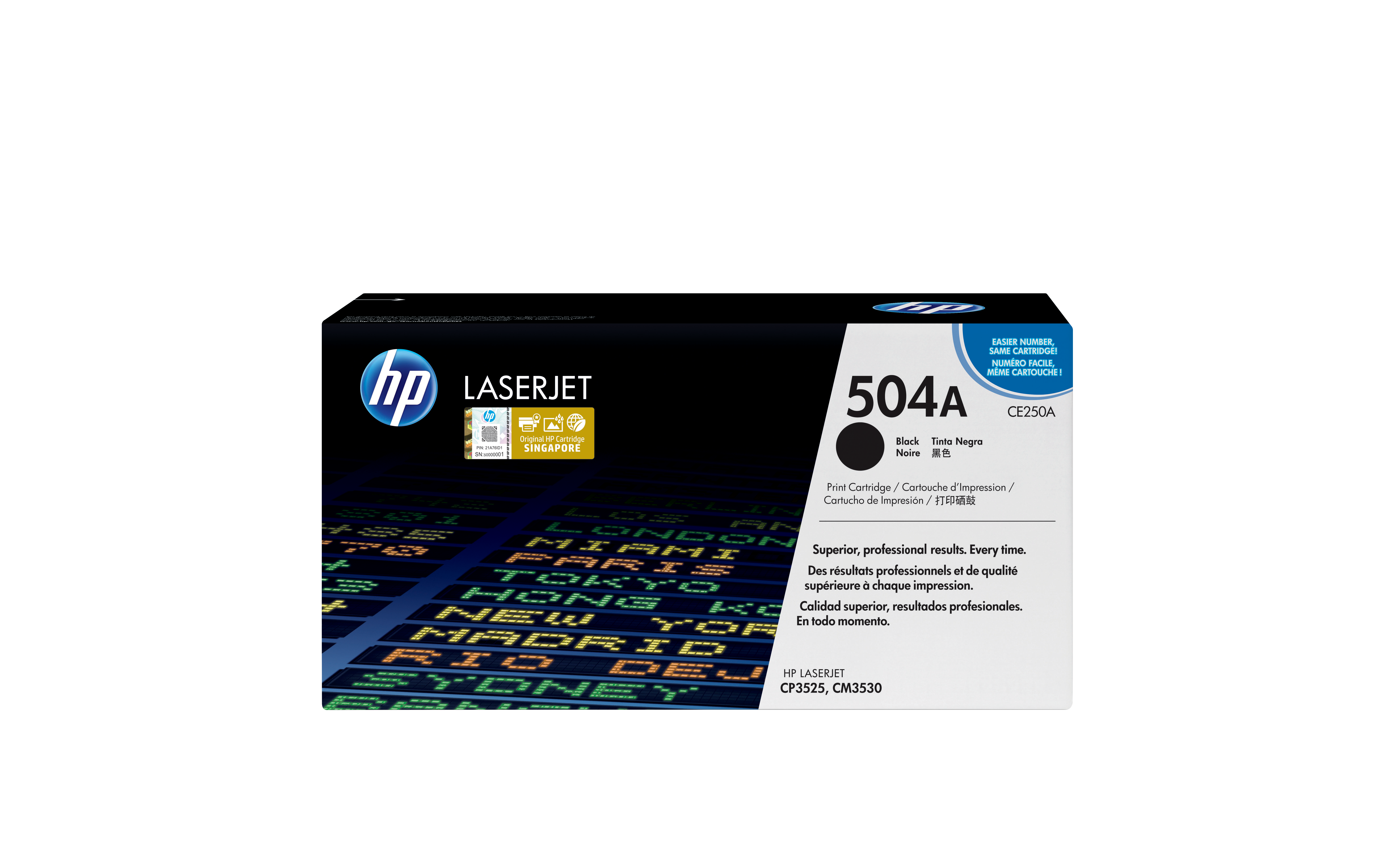 HP 504A (CE250A) schwarz Tonerkartusche