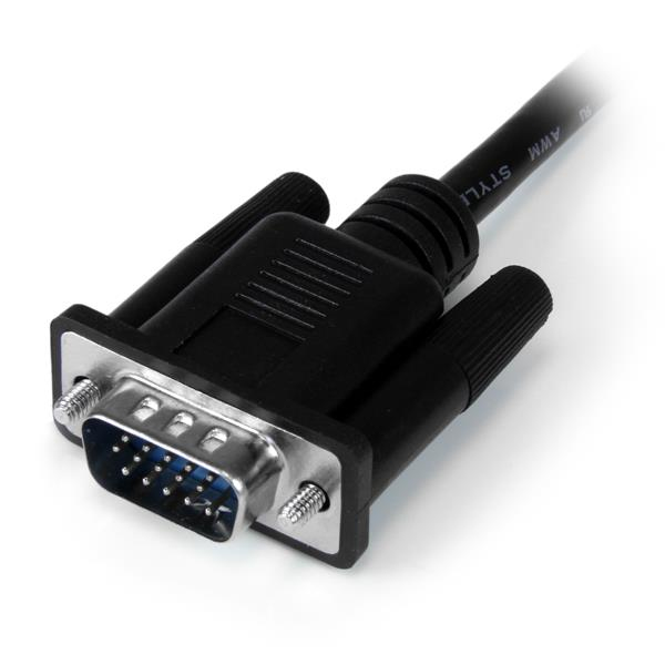 STARTECH.COM VGA auf HDMI Adapter mit USB-Audio & -Stromversorgung - Mobiler VGA auf HDMI-Konverter - 1080p