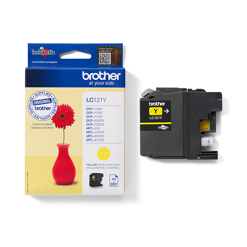 brother LC-121Y gelb Druckerpatrone
