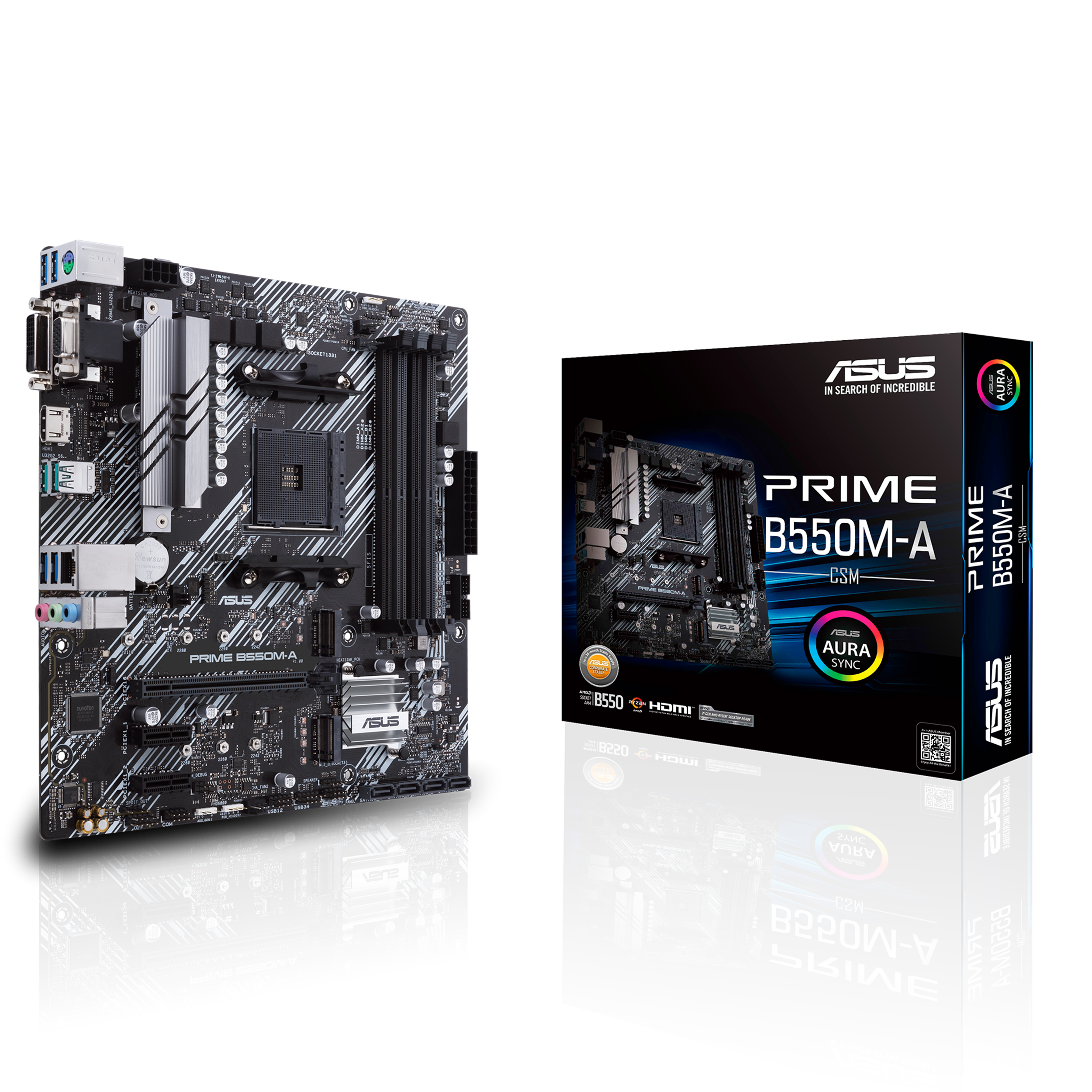 PRIME B550M-A/CSM, Mainboard