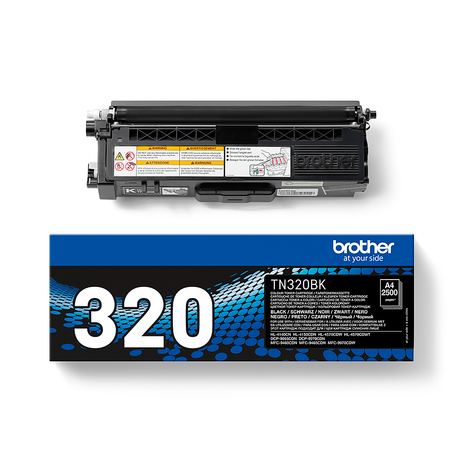 TN-320BK TONER CARTRIDGE BLACK F/ HL-4150CDN 4570CDW -4570CDWT