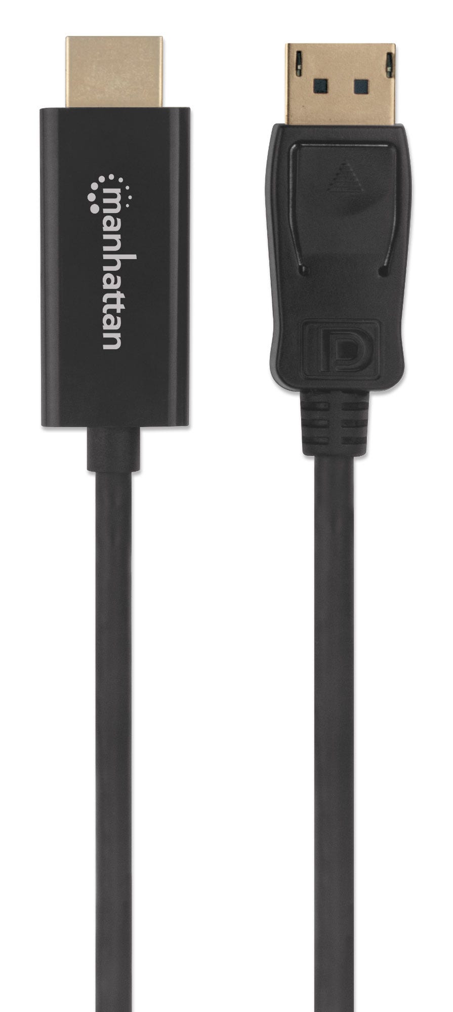 MANHATTAN 1080p DisplayPort auf HDMI-Kabel schwarz 1,8