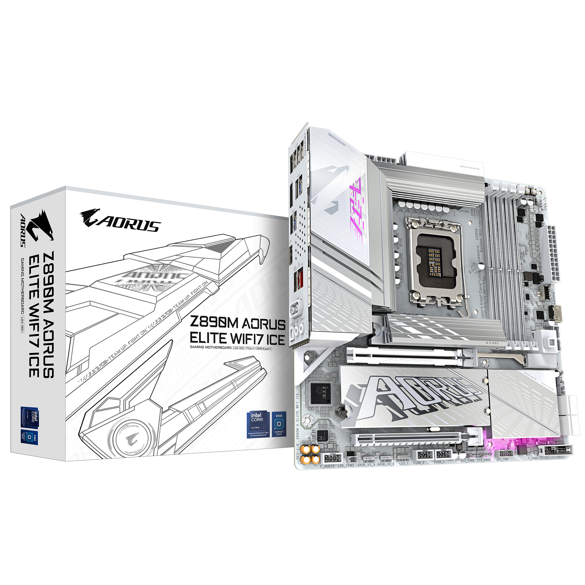 Z890M AORUS ELITE WIFI7 ICE, Mainboard