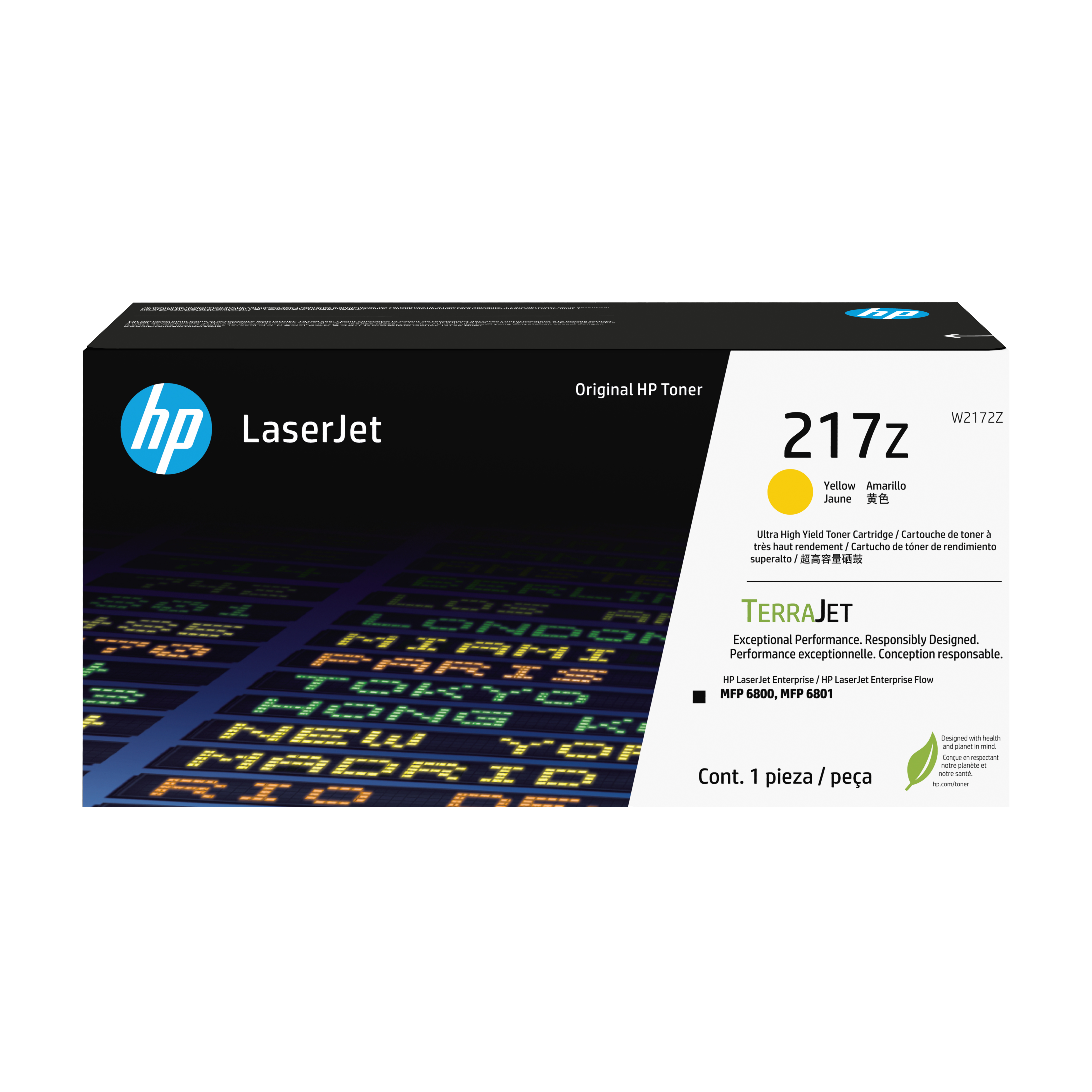 HP 217Z (W2172Z) gelb Tonerkartusche