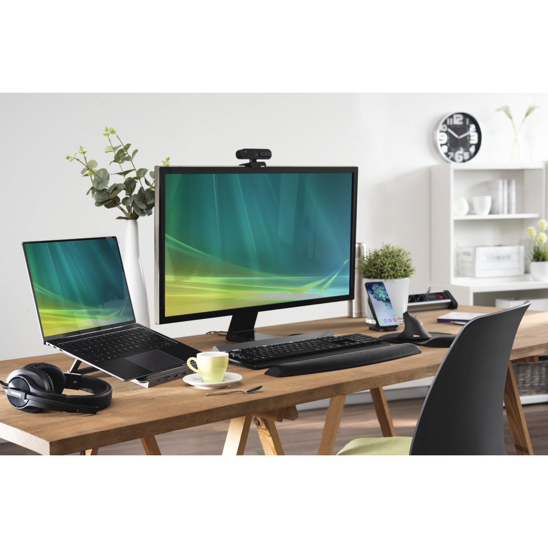 hama C-600 Pro Webcam schwarz