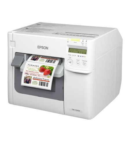 TM-C3500 COLOUR LABEL PRINTER D INTERFACEUSBLANNICELABEL