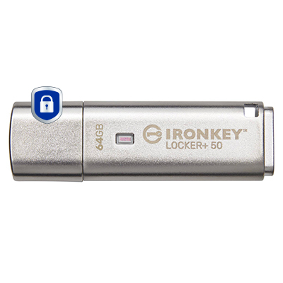 IronKey Locker+ 50 64 GB, USB-Stick