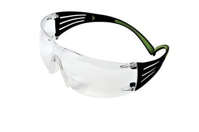 3M Schutzbrille SecureFit™ 420 Dioptrien +2,0 lime, schwarz, 1 St.