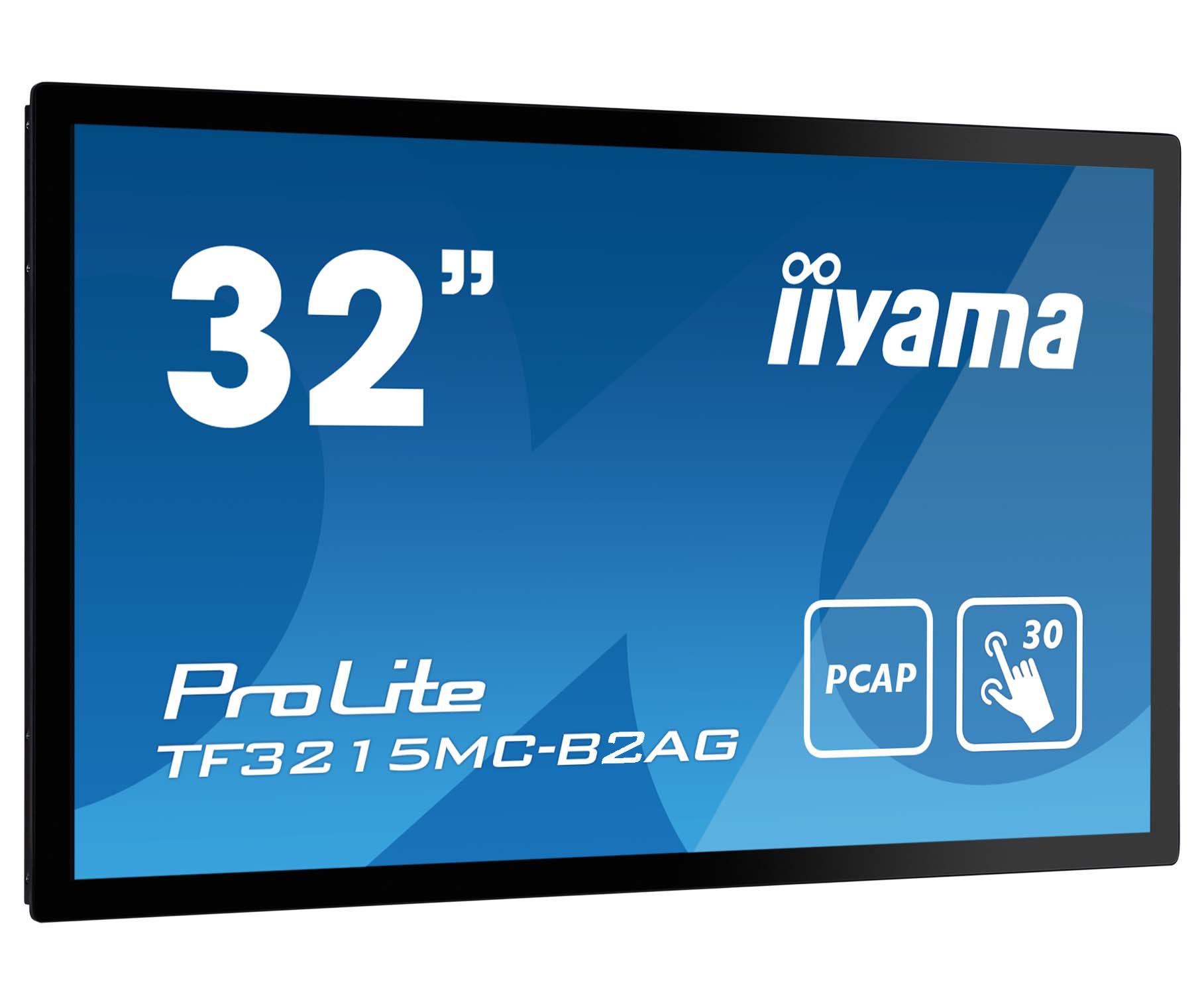 IIYAMA TF3215MC-B2AG 81,28cm 32Zoll PCAP AntiGlare Bezel Free 30-Points TouchScreen 1920x1080 AMVA3 panel VGA HDMI DisplayPort panel