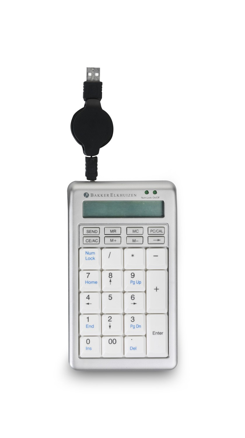 BakkerElkhuizen S-Board 840 Design Ziffernblock si/sw retail