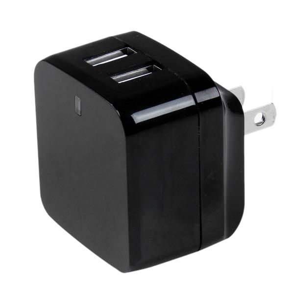 2 PORT USB TRAVEL WALL CHARGER 17W / 3.4A - 110V/220V