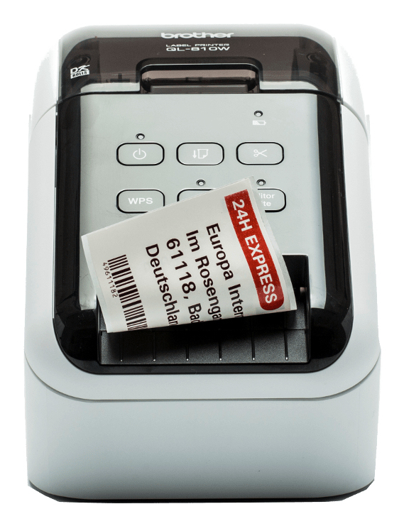 QL810WC LABEL PRINTER HIGH SPEED ETIKETTENDRUCKER