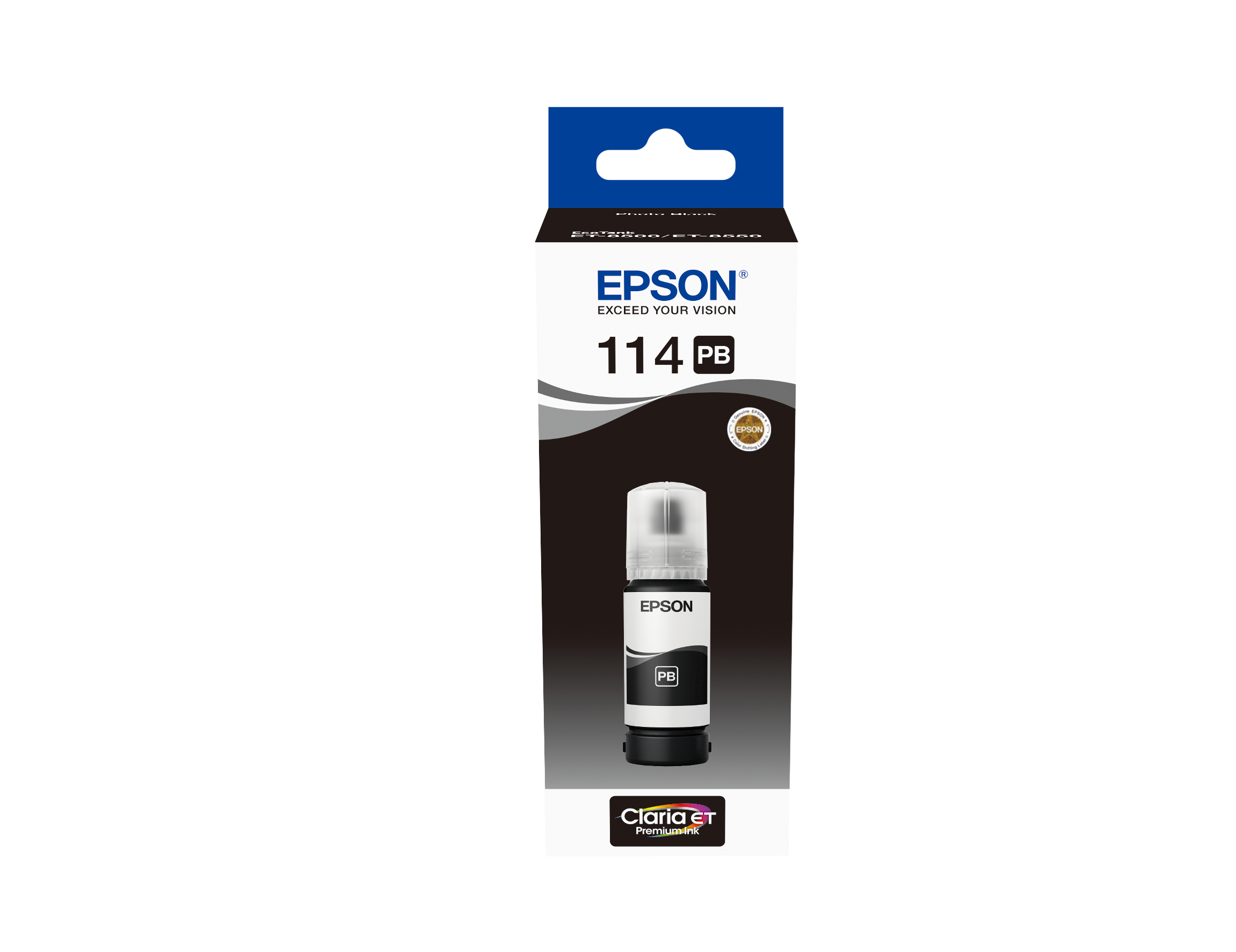 EPSON 114/T07B1 Foto schwarz Tintenflasche