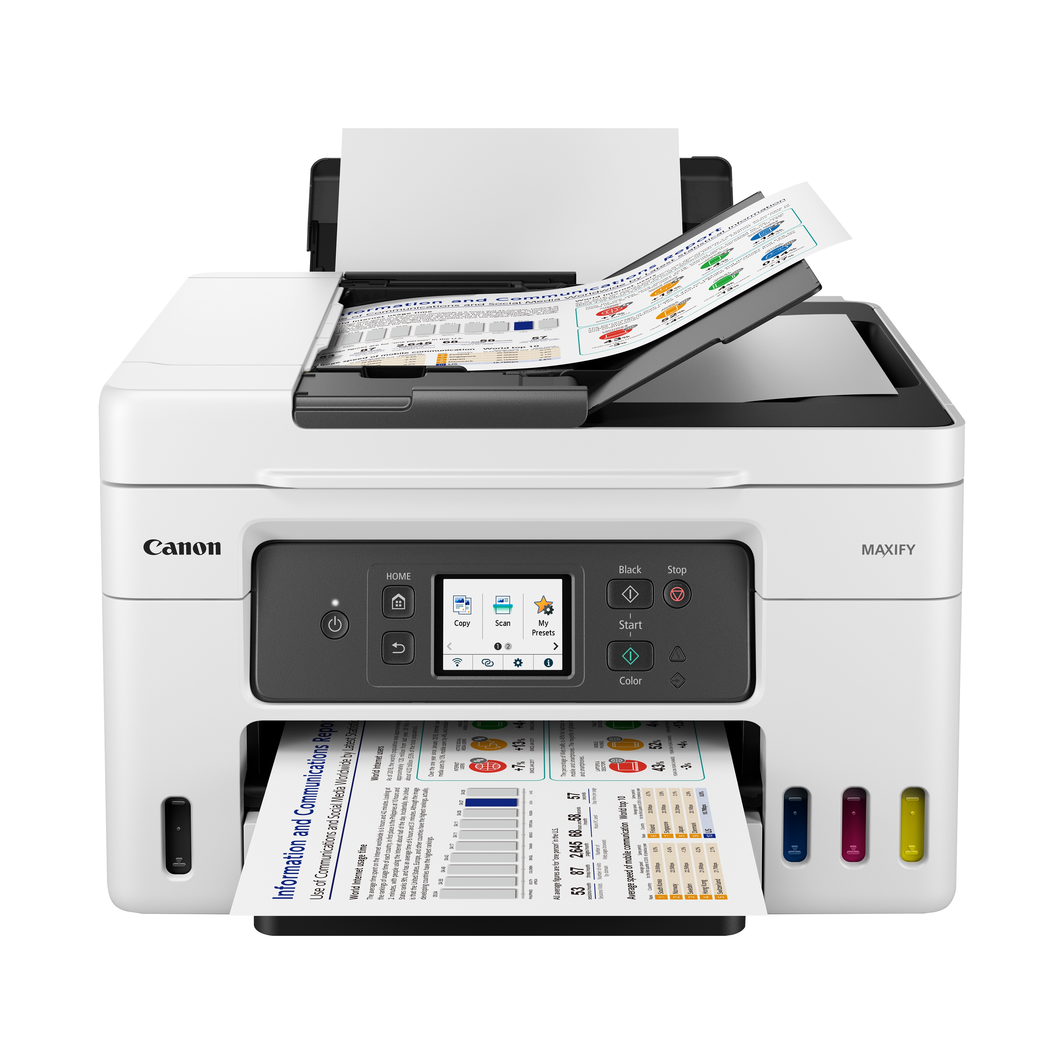 AKTION: Canon MAXIFY GX4050 4 in 1 Tintenstrahl-Multifunktionsdrucker grau mit 60 Euro CashBack