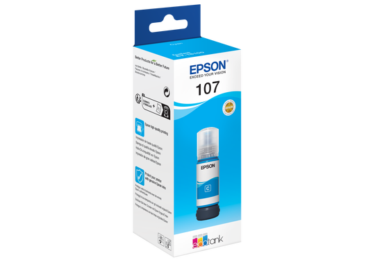 EPSON 1LB 108 EcoTank Cyan Ink Bottle