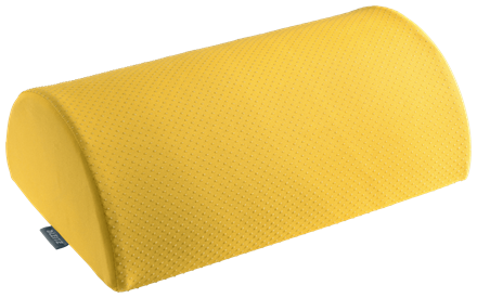 LEITZ Fußstütze Ergo Cosy gelb Stoff
