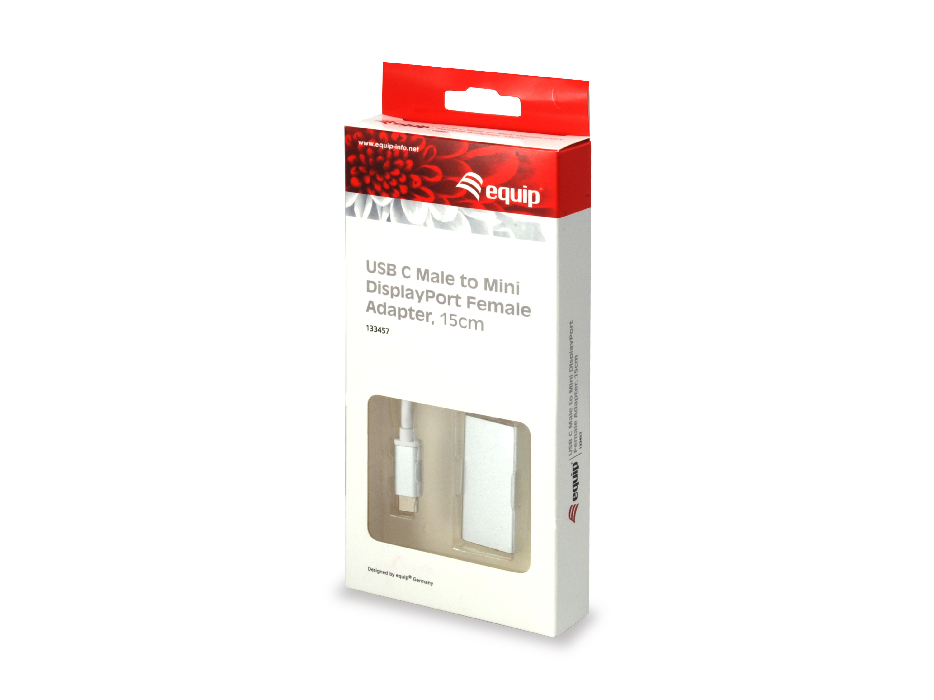 Equip Adapter USB-C->MiniDisplayPort St/Bu 0.15m Alu.