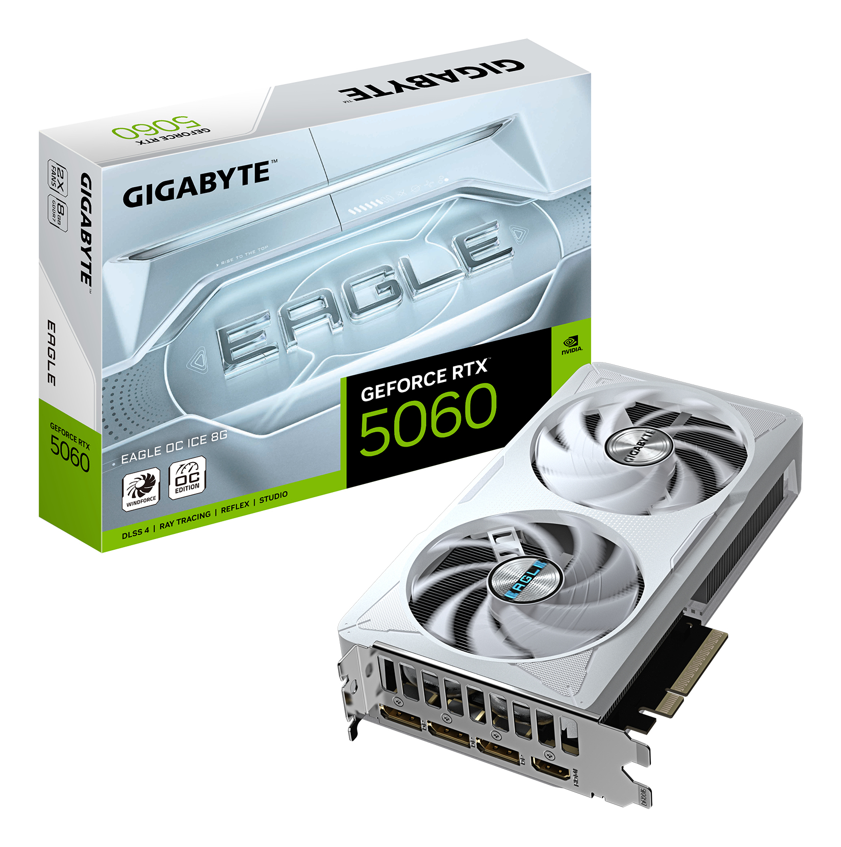 GeForce RTX 5060 EAGLE OC ICE 8G, Grafikkarte