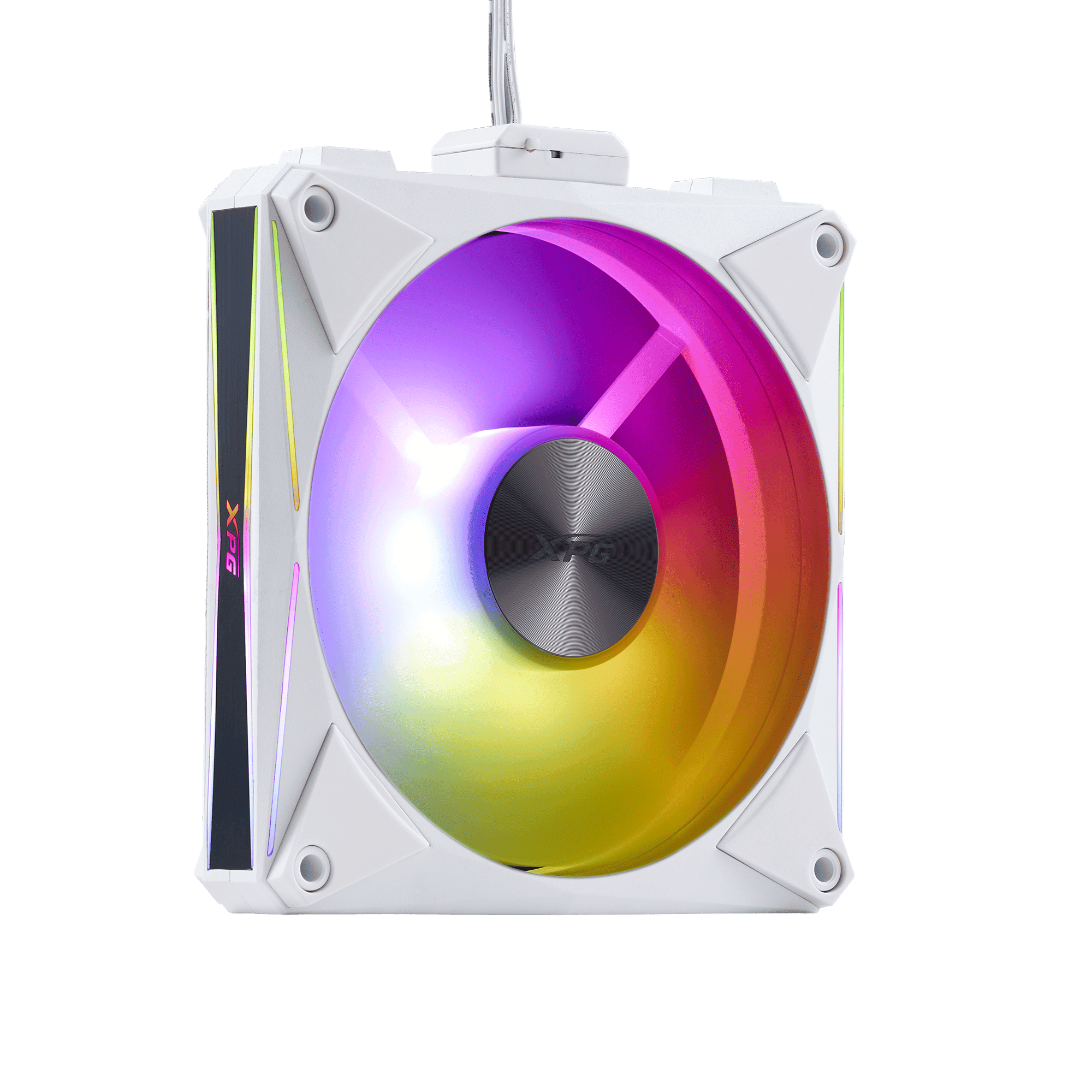 Lüfter XPG HURRICANE MAG 120 (120mm ARGB PWM Fan 4er Pack)WH retail