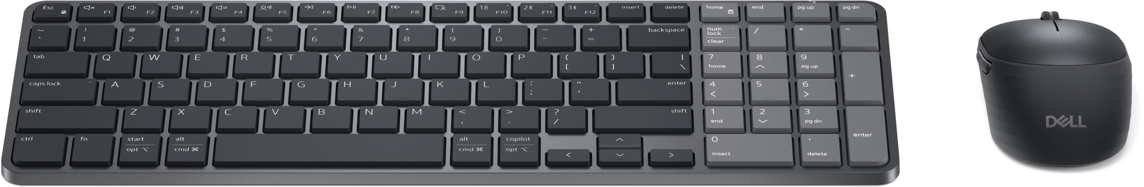DELL Pro 7 Rechargeable Compact Keyboard and Mouse KM746 German QWERTZ