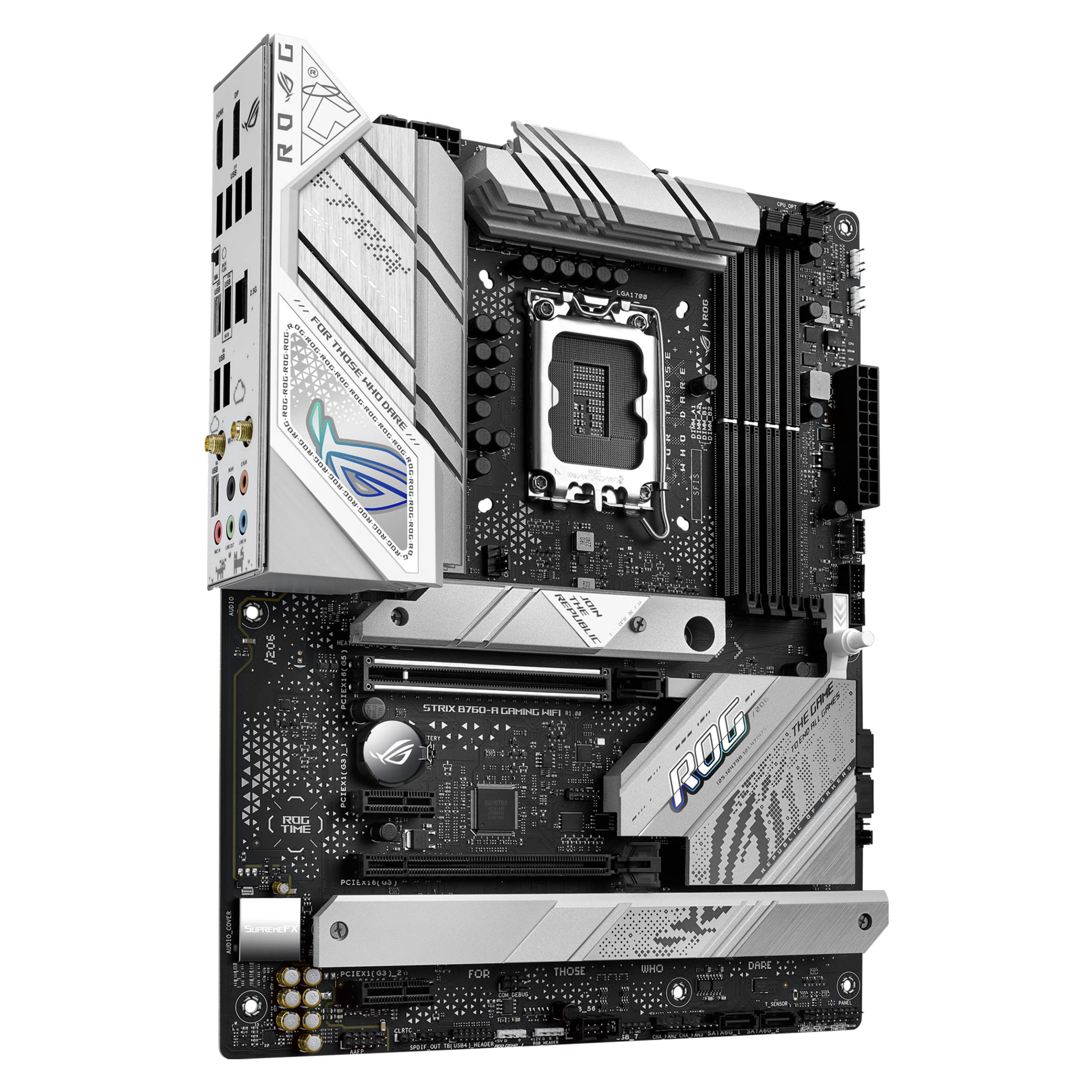 ASUS ROG STRIX B760-A GAMING WIFI LGA 1700 4DDR5 ATX 4xSATA MB 1x PCIe 5.0 x16 3xM.2