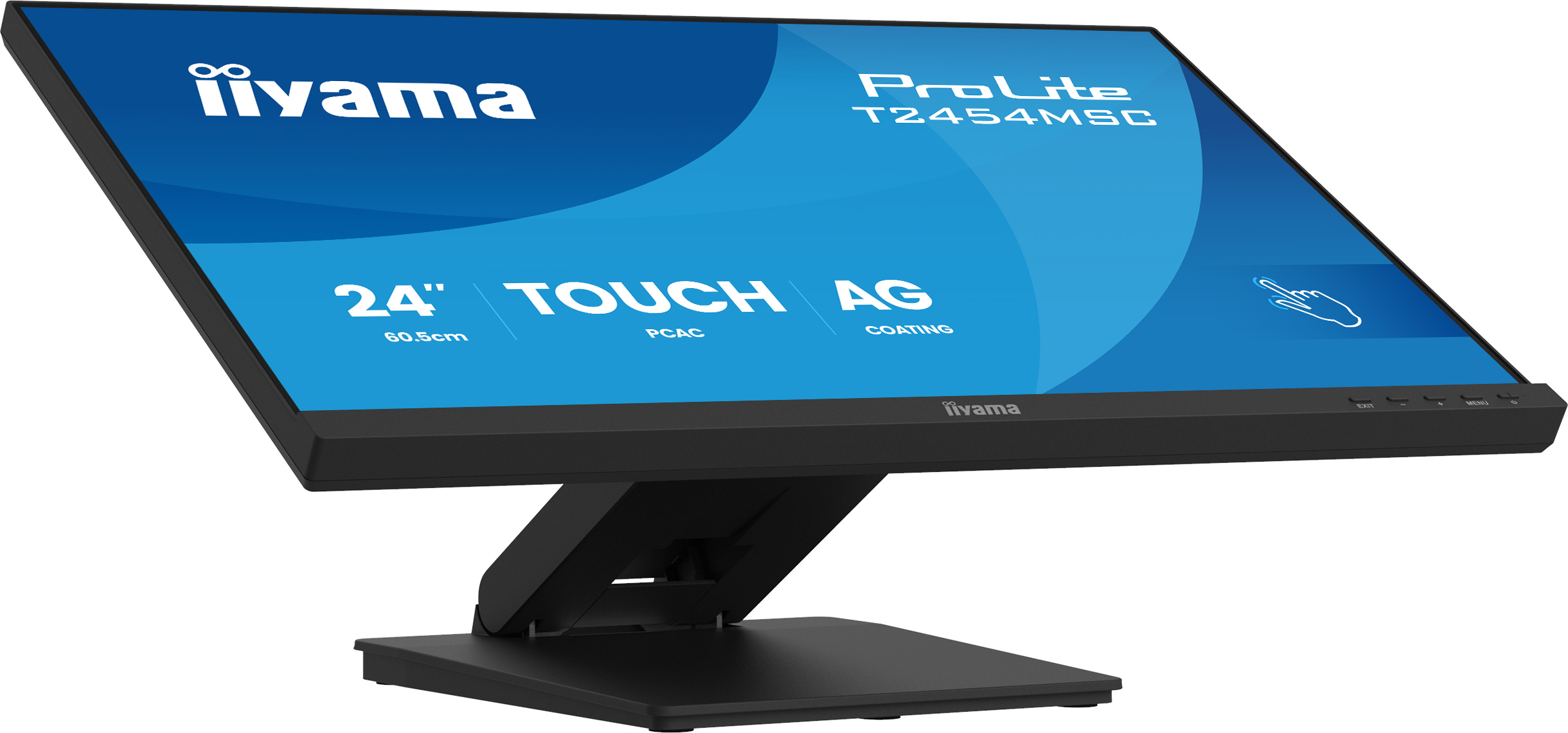 IIYAMA 60.5cm (23,8) T2454MSC-B3AG 16:9 M-Touch HDMI+DP+USB