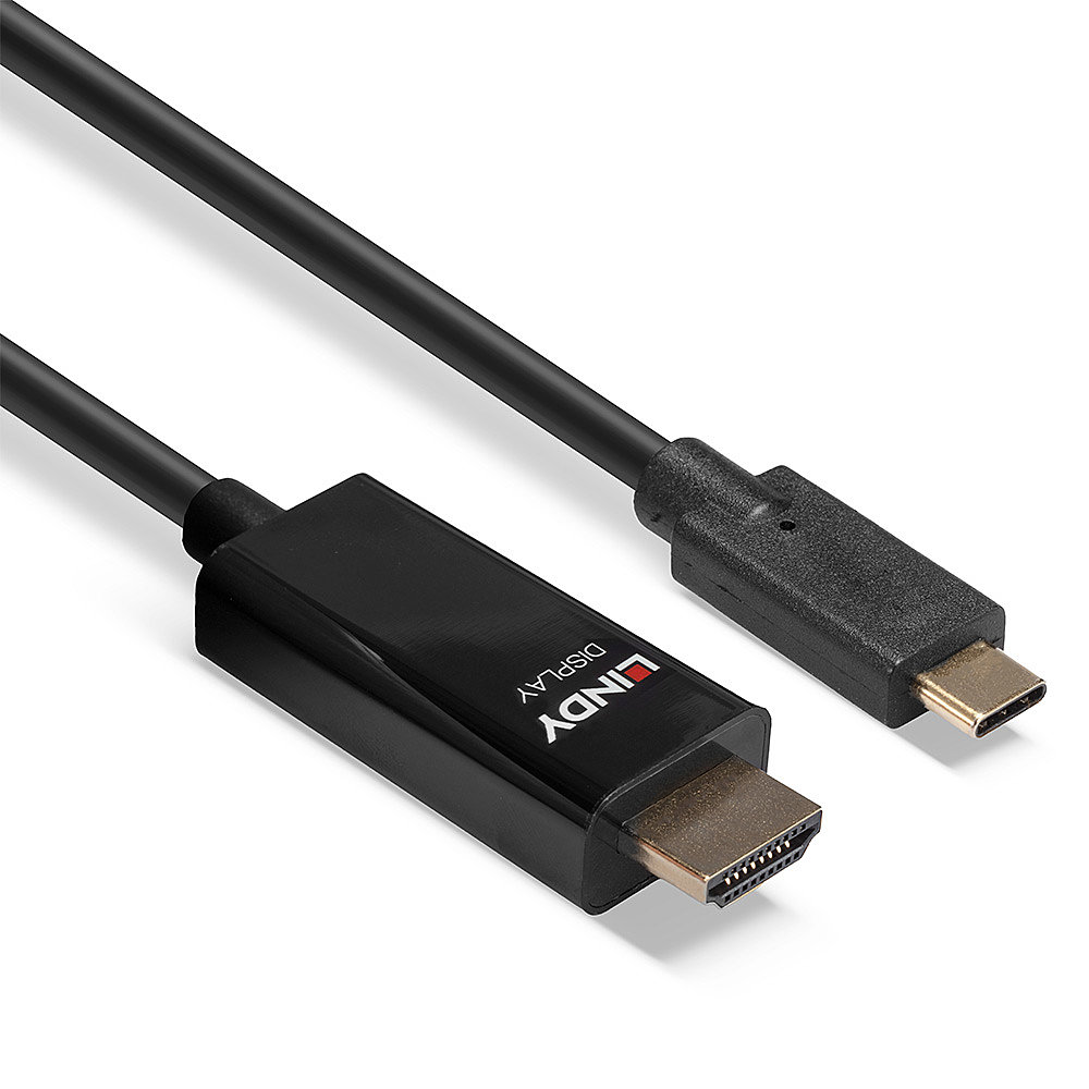 LINDY USB Typ C an HDMI Adapterkabel mit HDR 5m