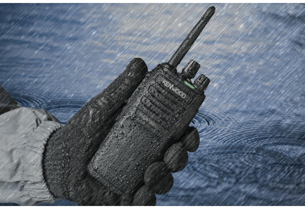 Kenwood TK-3701DE Funksprechgerät 48 Kanäle 446-446.2 MHz 9000 m Reichweite Schwarz