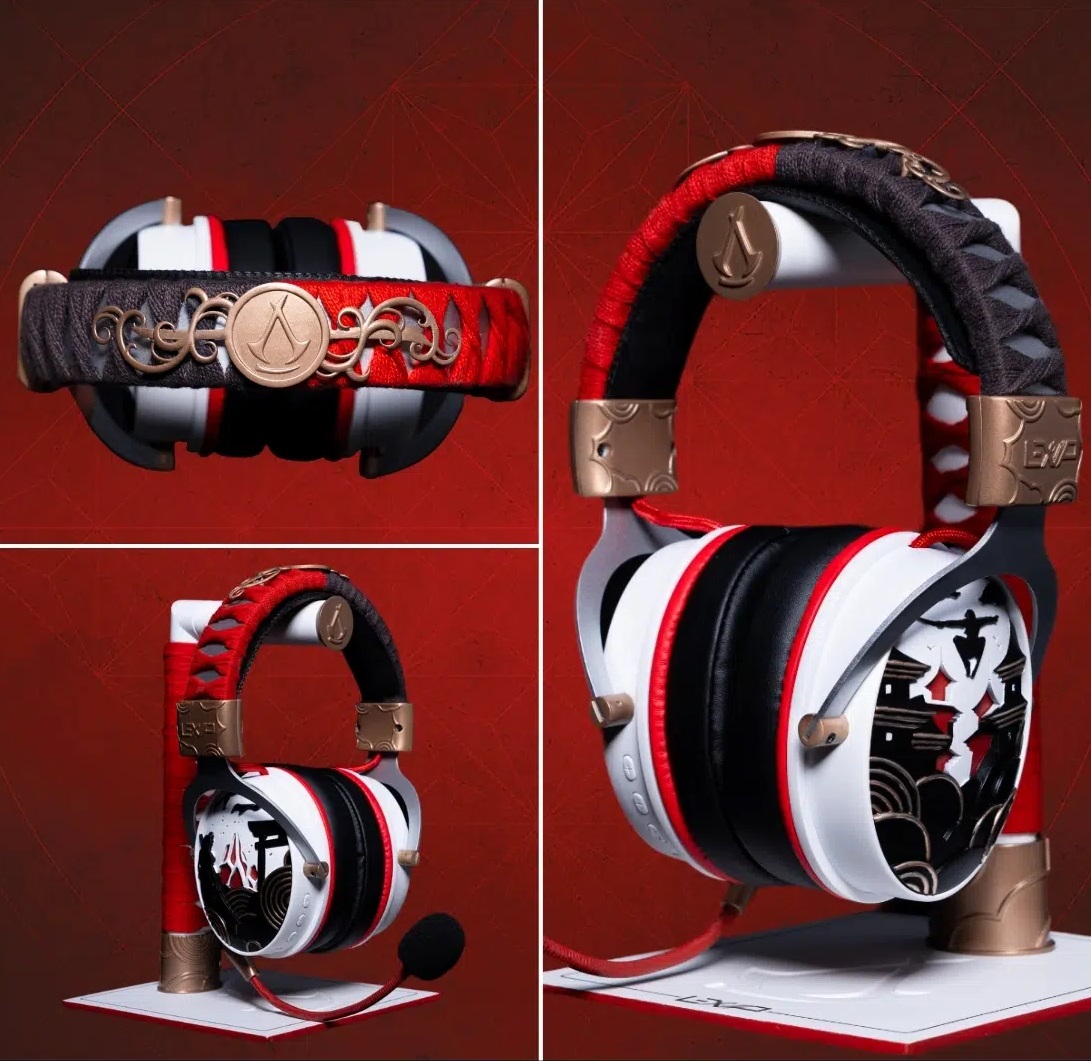 LEXIP X UBISOFT Assassins Creed Shadows MENTOR Box PS5 Game Headset/Stand