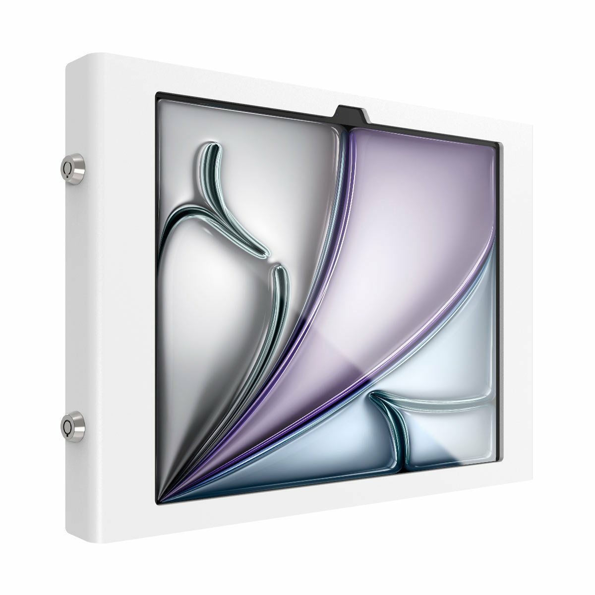 IPAD AIR M2 AND M3 13IN APEX SECURED ENCLOSURE WALL MOUNT WHT