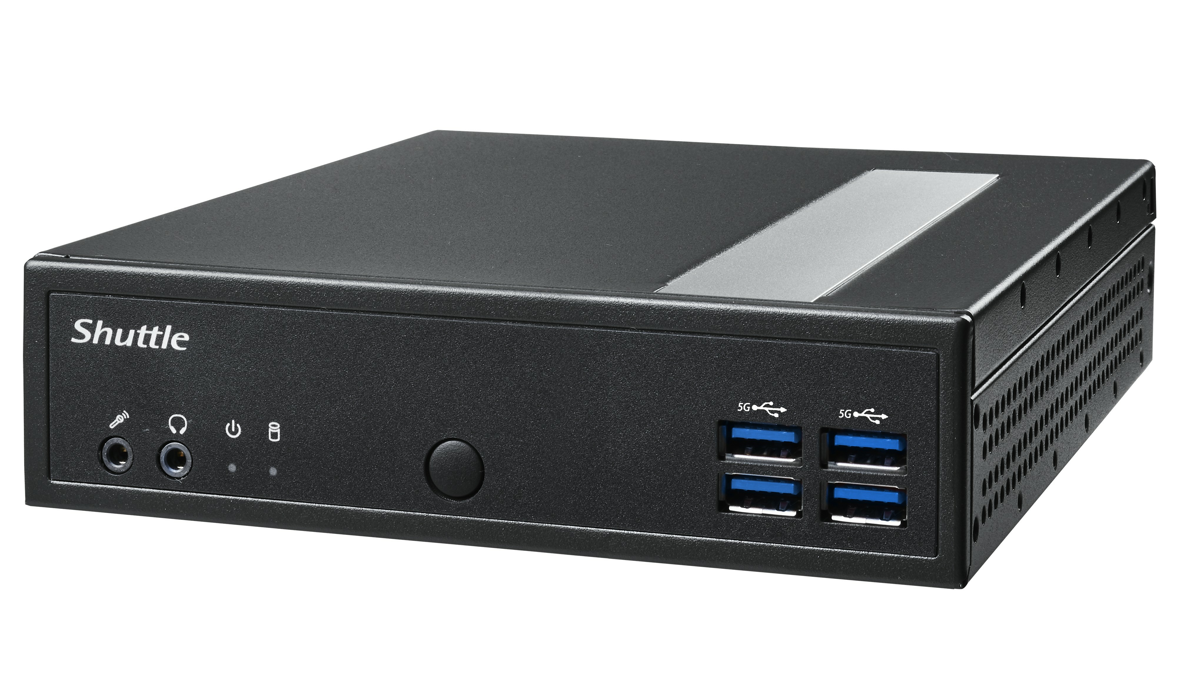 SHUTTLE Barebone XPC slim DL30N Intel N100 1xSODIMM DDR5 1xM.2 1xSATA 1xHDMI 1xDP 1xVGA