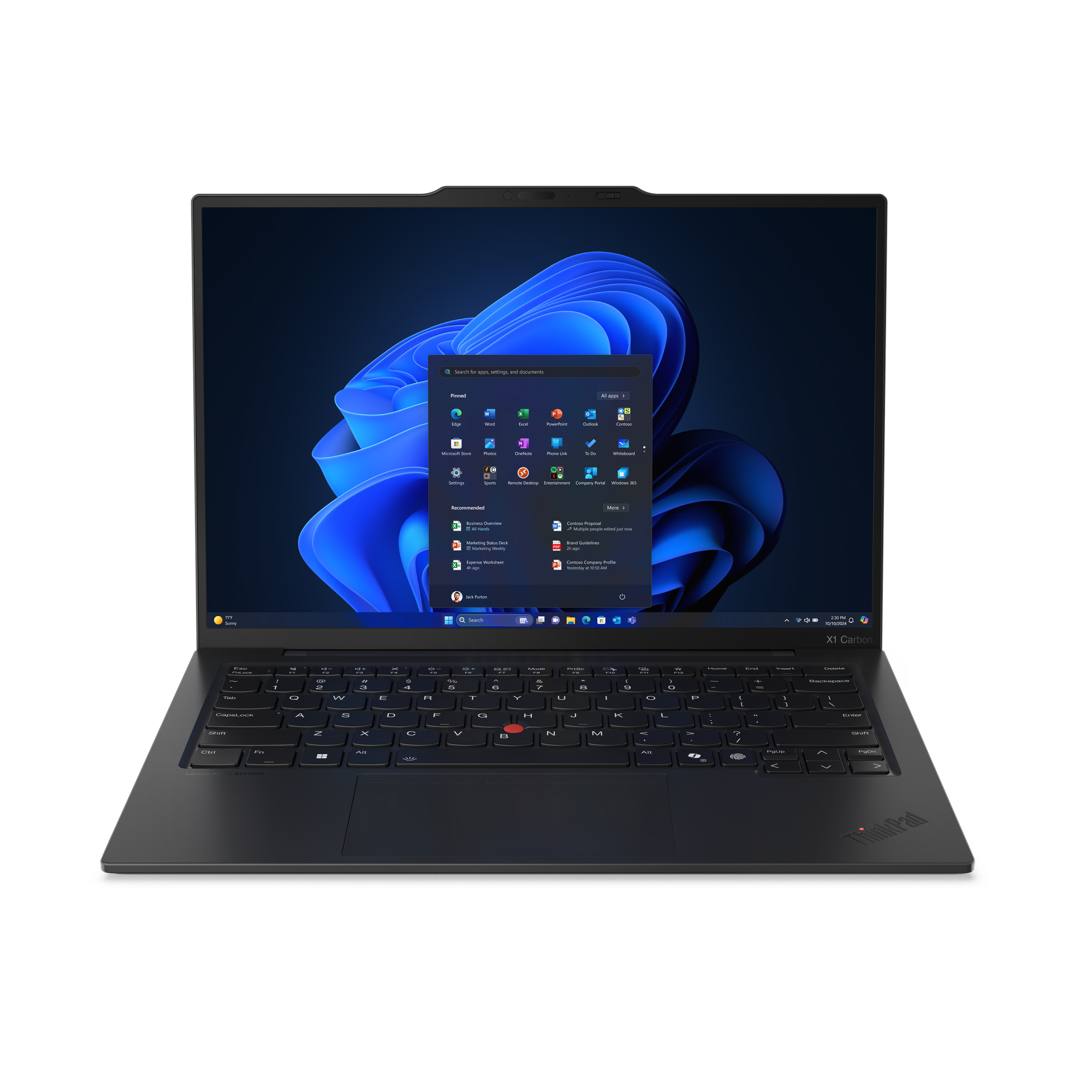 LENOVO ThinkPad X1 Carbon G13 Intel Core Ultra 5 225U 35,56cm 14Zoll WUXGA 16GB 512GB SSD UMA W11P 4G AI PC Black TopSeller