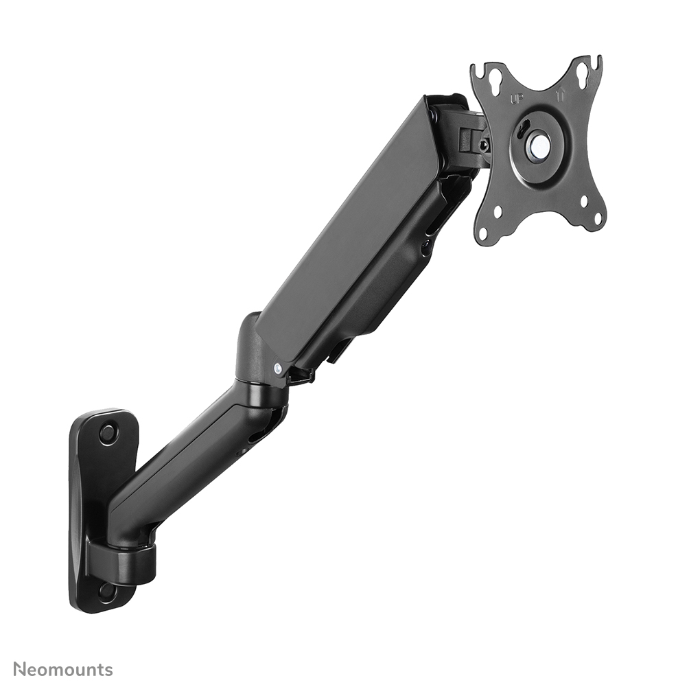 NEOMOUNTS wall mounted gas spring monitor arm 3 pivots VESA 100x100