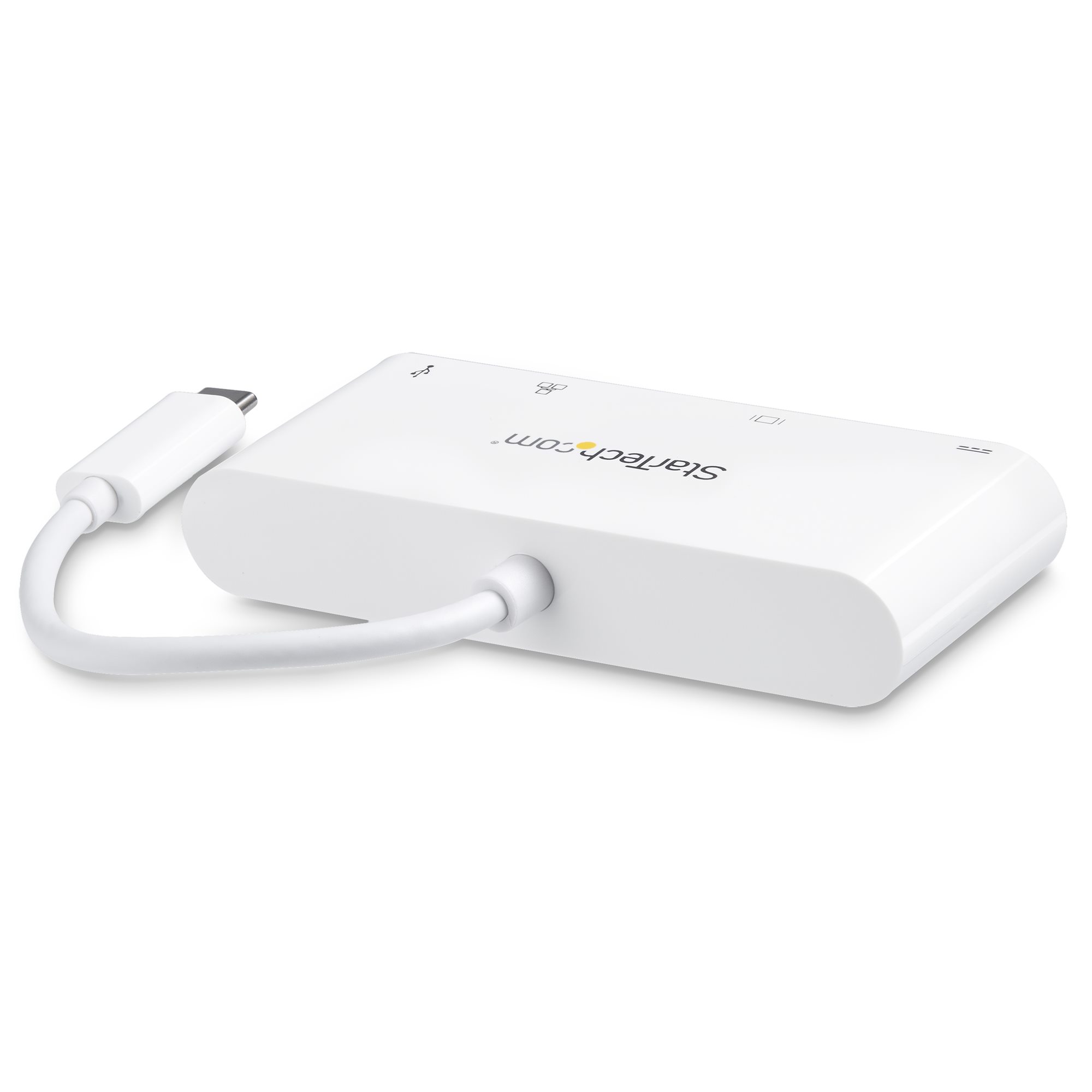 USB-C ADAPTER MULTIPORT DVI DVI-I RJ45 USB-A
