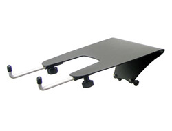 ERGOTRON LX Notebookablage verstellbare seitliche offene Montageplatte schwarz fuer LX Arme