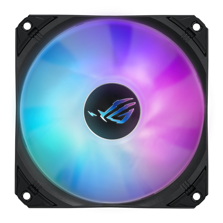 ASUS ROG Strix LC III 240 ARGB all-in-one CPU liquid cooler with 360 rotatable water block Premium ROG ARGB fans
