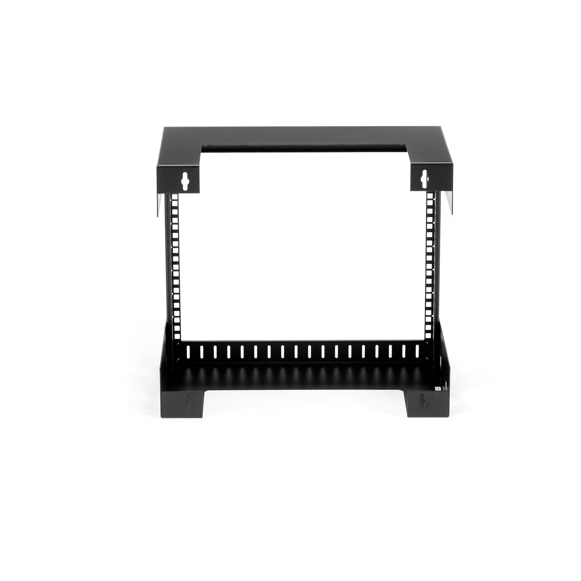 8U OPEN FRAME EQUIPMENT RACK .