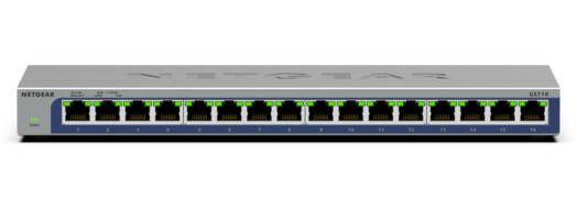 NETGEAR Switch 16-port 10/100/1000 GS116-300EUS