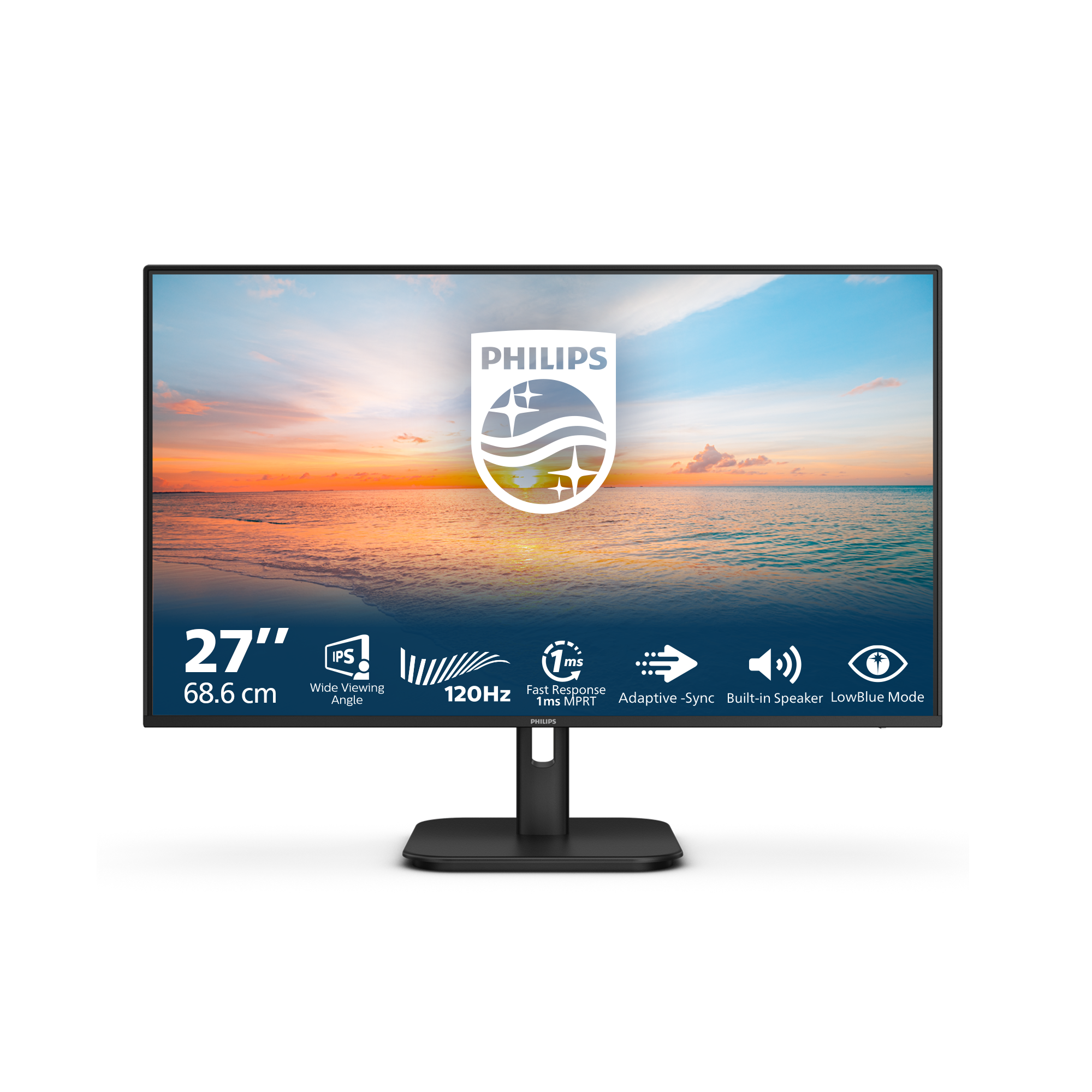 Philips 68,5cm (27,0) 27E1N1200A 16:09 VGA+HDMI+DP IPS bl.