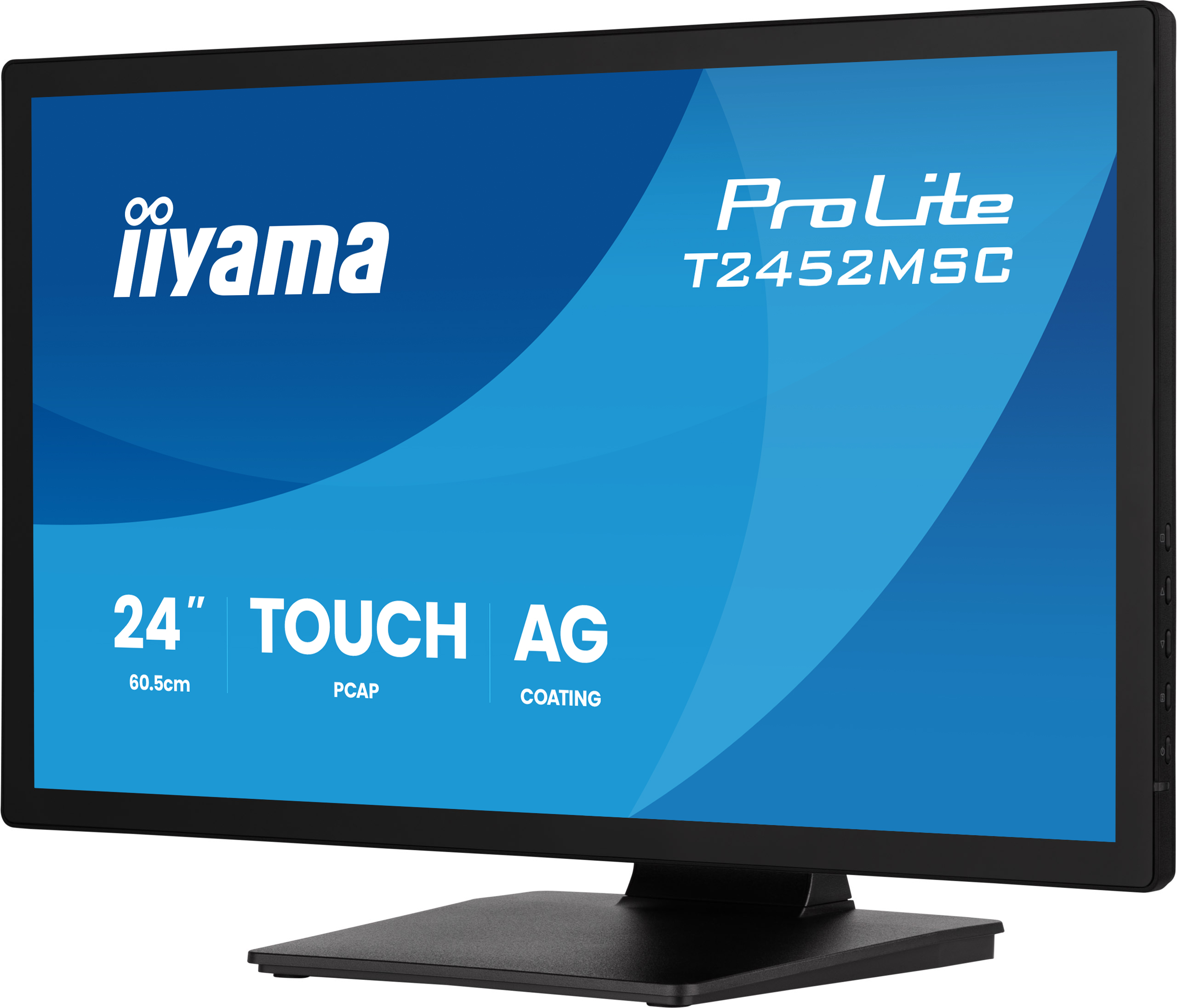 IIYAMA 60.5cm (23,8) T2452MSC-B2AG 16:9 Touch HDMI+DP+2xUSB