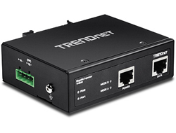 TRENDnet Injector Industrial Gbit PoE+ 30W IP 30