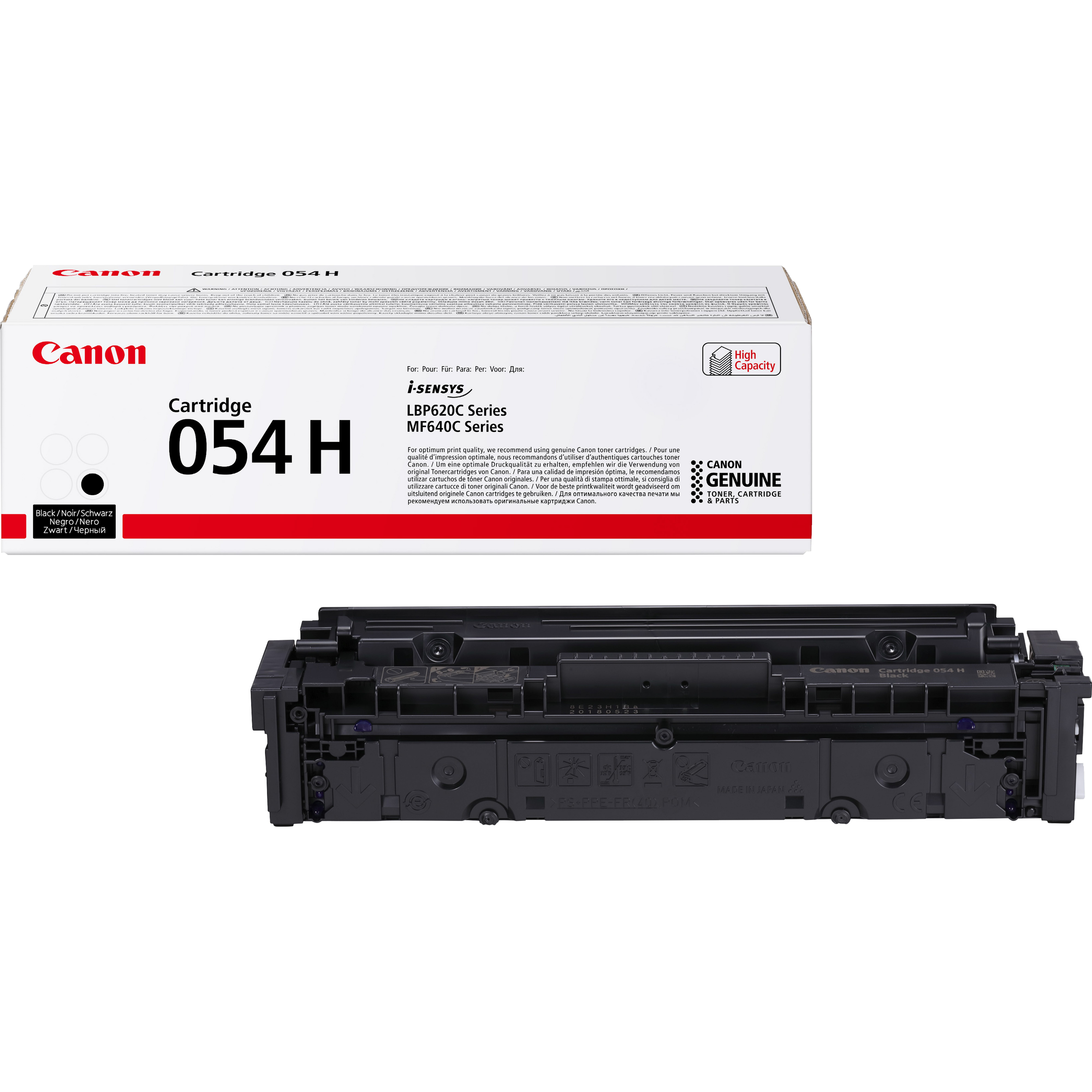 Canon 054H BK schwarz Toner